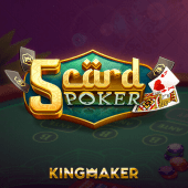 5 Card Poker spentime game