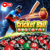Cricket Ball Roulette spentime live casino